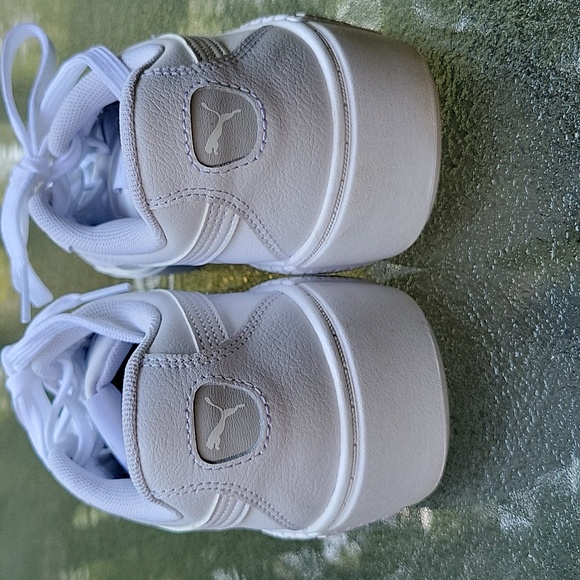 Puma White Tennis Shoes - Picture 5 of 6